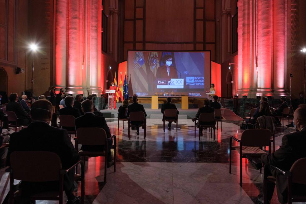 Foto del acto de entrega de los Premios Pilot a la excelencia logística