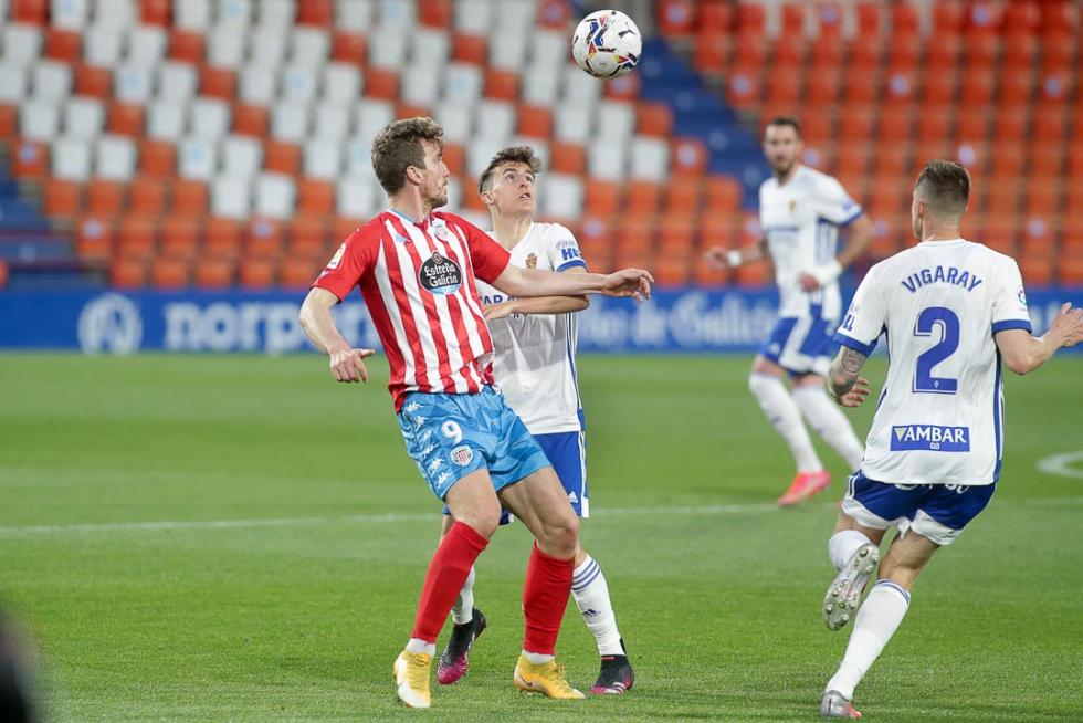 Foto del partido Lugo-Real Zaragoza, jornada 37 de Segunda División