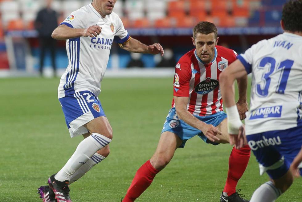 Foto del partido Lugo-Real Zaragoza, jornada 37 de Segunda División
