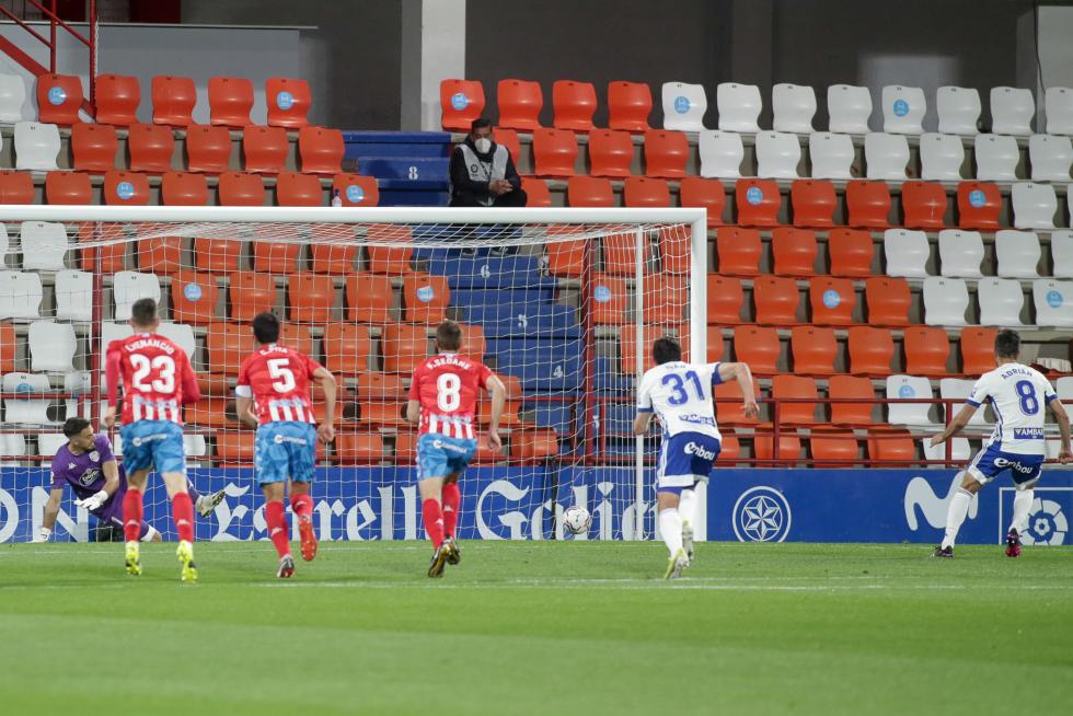 Foto del partido Lugo-Real Zaragoza, jornada 37 de Segunda División
