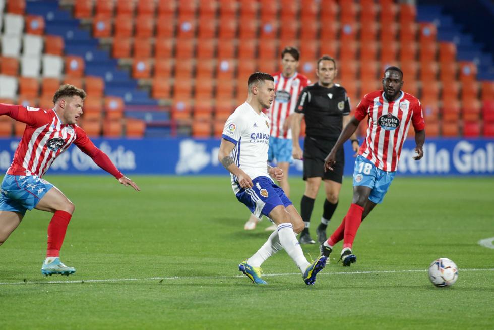 Foto del partido Lugo-Real Zaragoza, jornada 37 de Segunda División