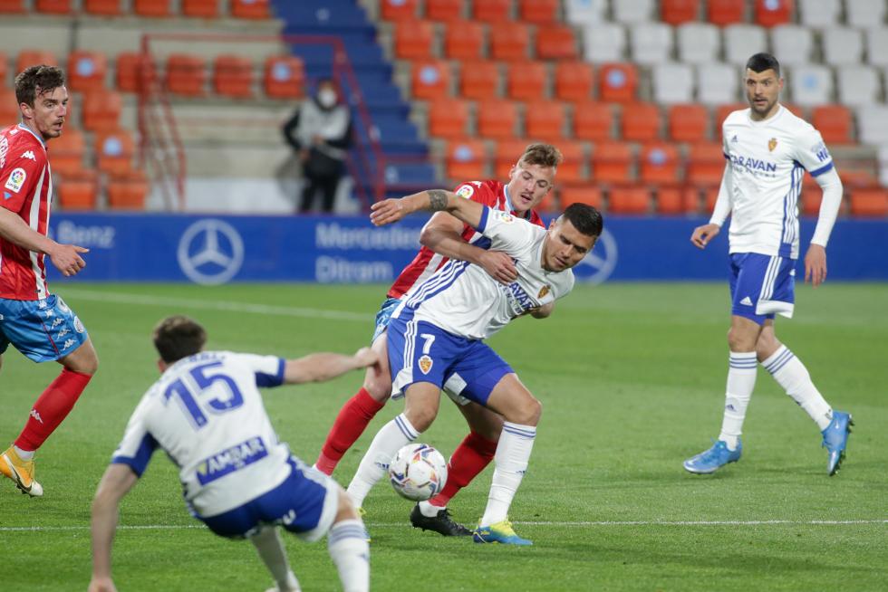 Foto del partido Lugo-Real Zaragoza, jornada 37 de Segunda División