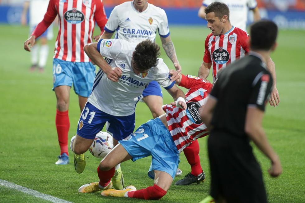 Foto del partido Lugo-Real Zaragoza, jornada 37 de Segunda División
