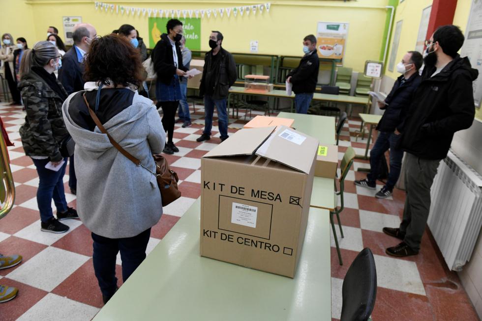 Elecciones en Madrid, en imágenes.