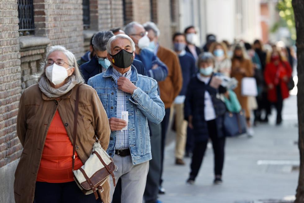 Elecciones en Madrid, en imágenes.