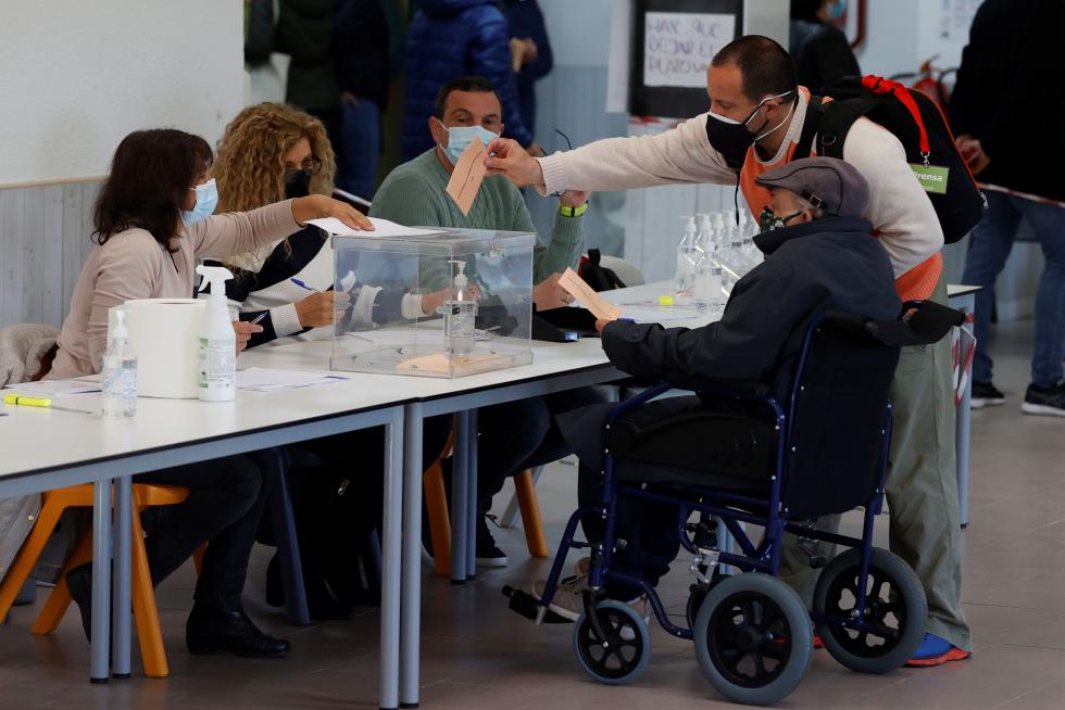 Elecciones en Madrid, en imágenes.