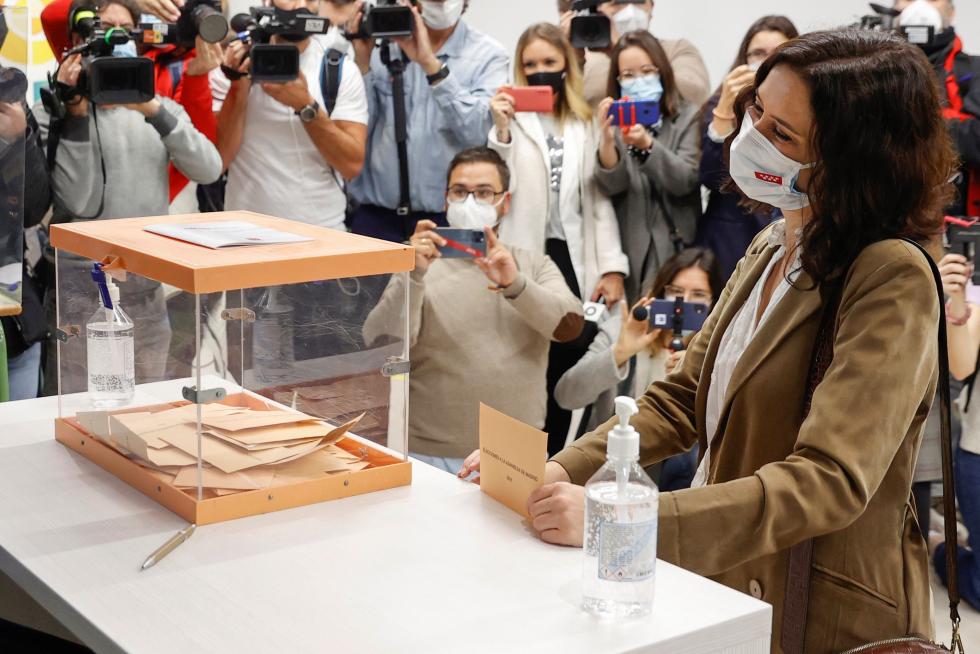 Elecciones en Madrid, en imágenes