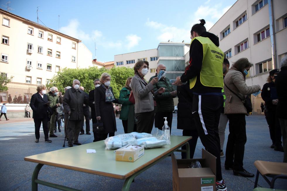 Elecciones en Madrid, en imágenes