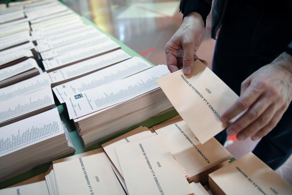 Elecciones en Madrid, en imágenes.