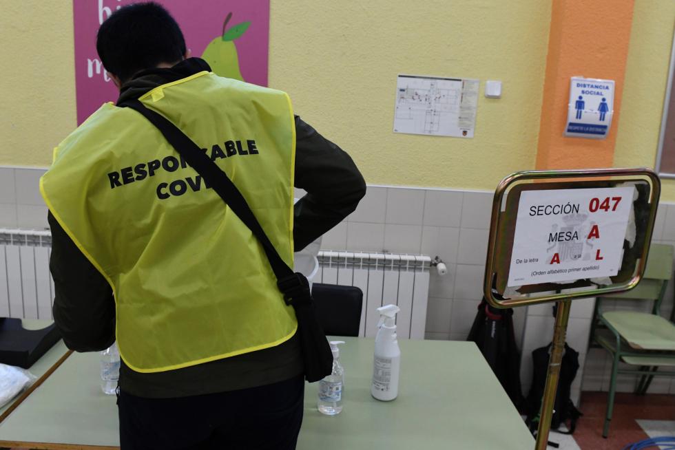 Elecciones en Madrid, en imágenes.