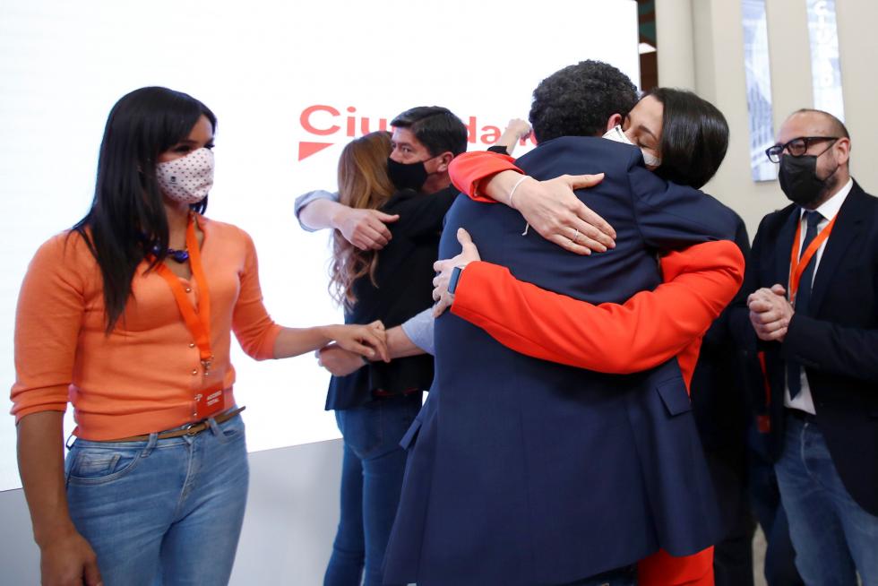 El candidato de Ciudadanos a la presidencia de la Comunidad de Madrid, Edmundo Bal