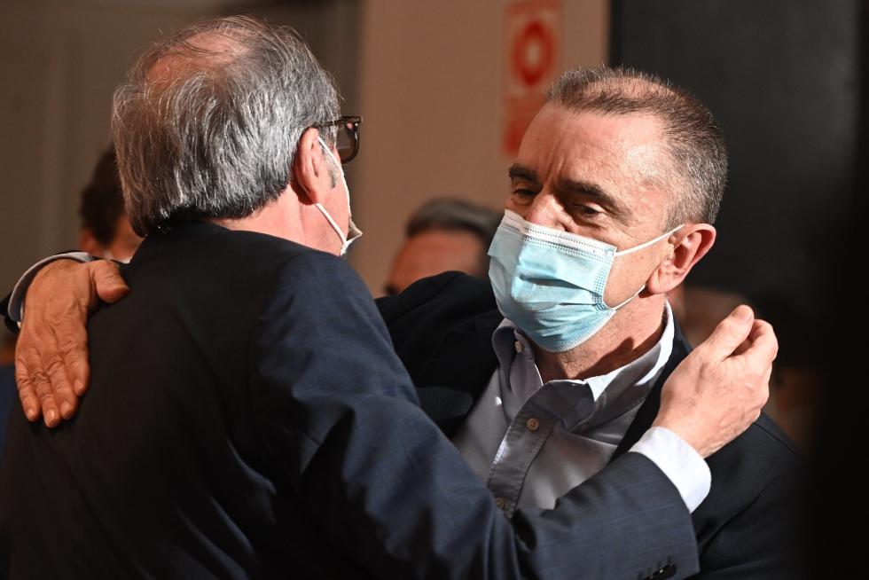El candidato del PSOE a la Presidencia de la Comunidad de Madrid, Angel Gabilondo