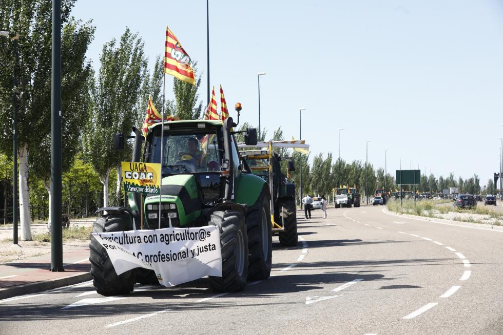 Galería de los tractores en Zaragoza