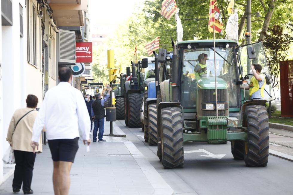 Galería de los tractores en Zaragoza