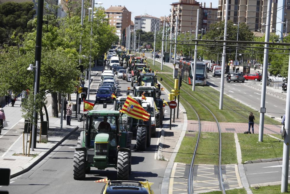 Galería de los tractores en Zaragoza