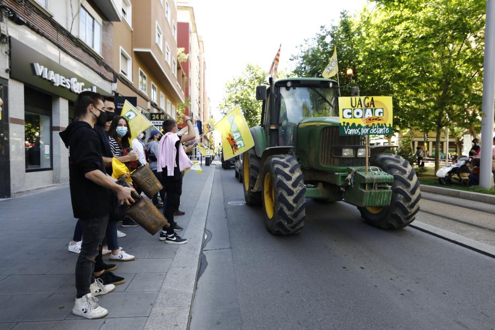 Galería de los tractores en Zaragoza