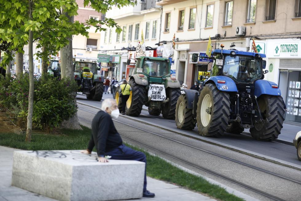 Galería de los tractores en Zaragoza