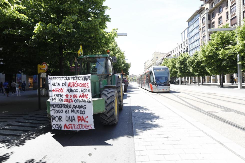 Galería de los tractores en Zaragoza