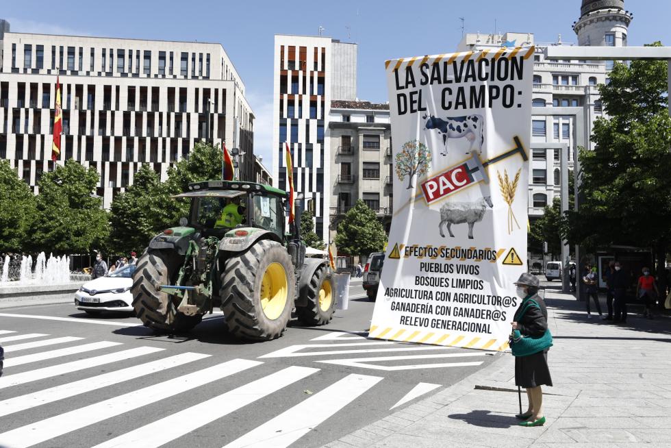 Galería de los tractores en Zaragoza