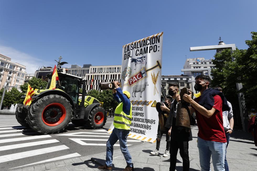 Galería de los tractores en Zaragoza
