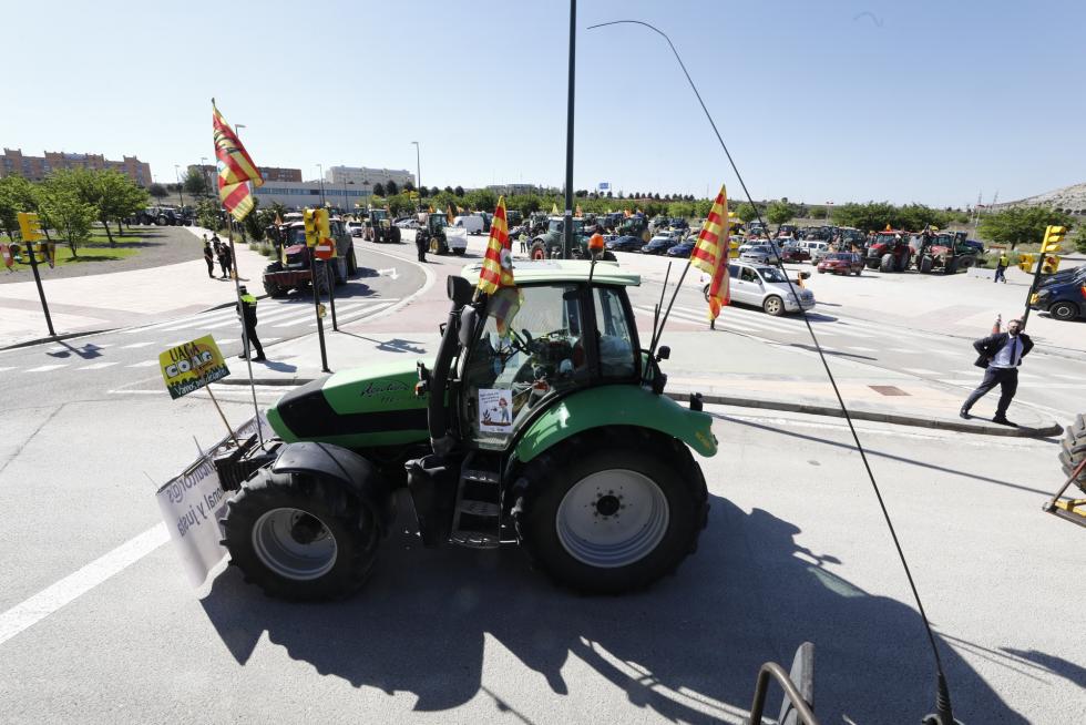 Galería de los tractores en Zaragoza