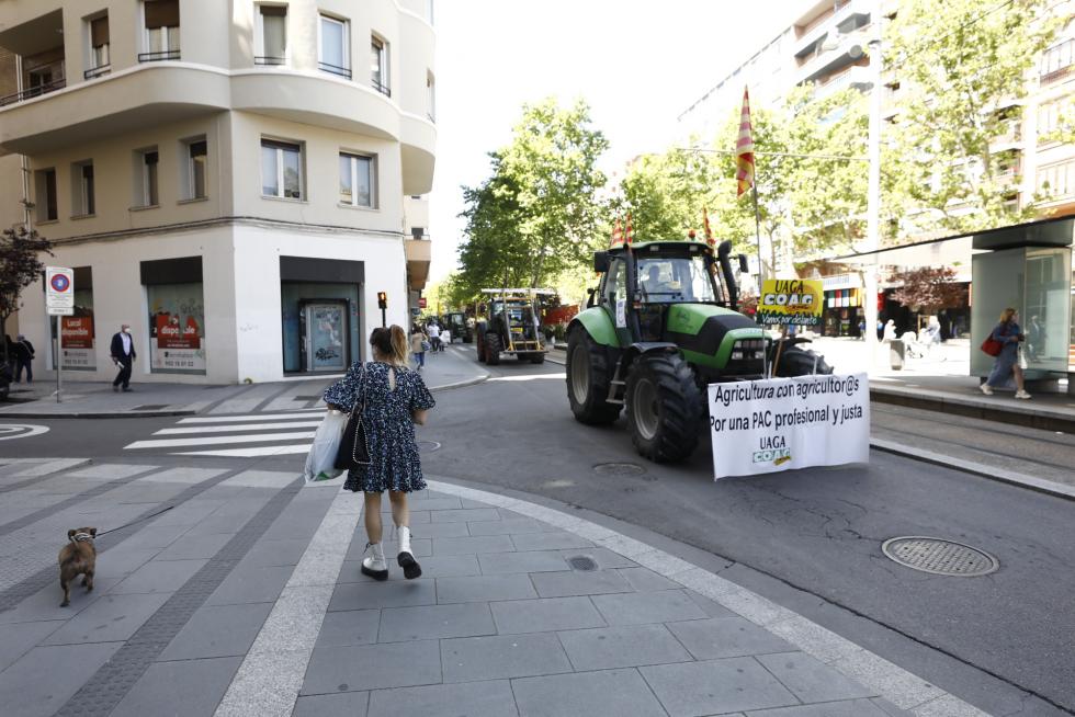 Galería de los tractores en Zaragoza