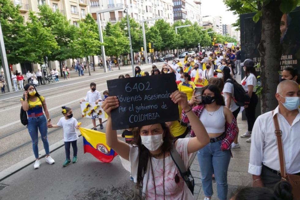 Fotos: Protesta Contra La Represión En Colombia | Imágenes