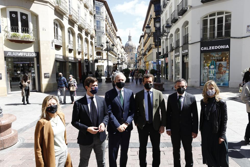 Pablo Casado en Zaragoza