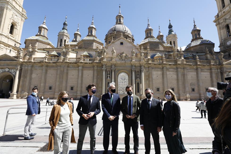 Pablo Casado en Zaragoza