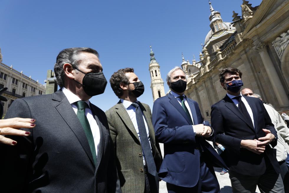 Pablo Casado en Zaragoza