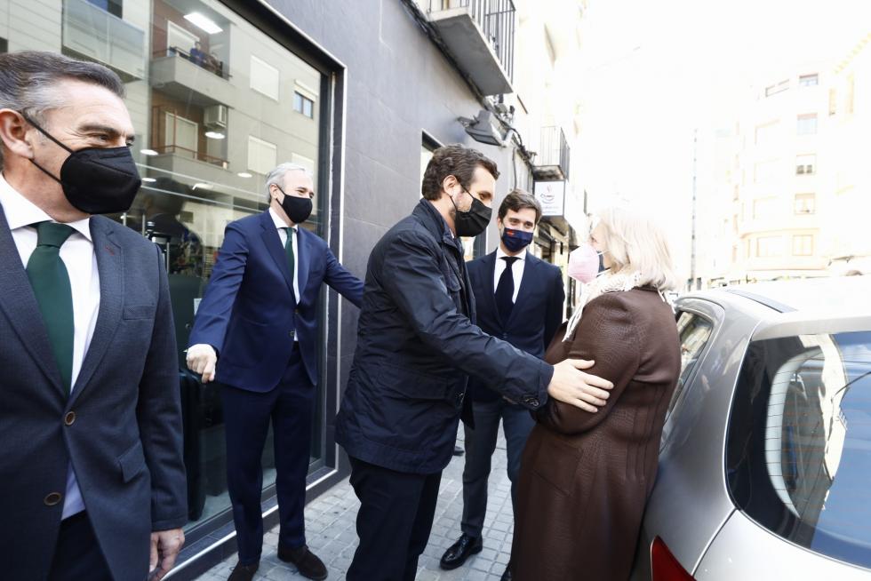 Pablo Casado en Zaragoza