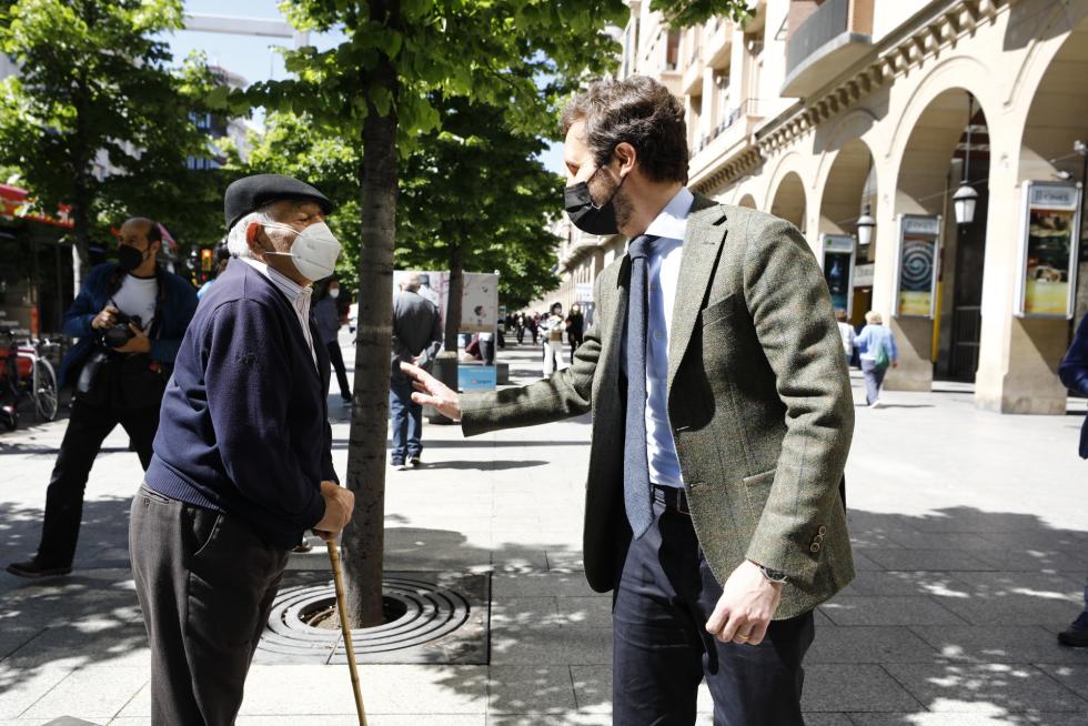 Pablo Casado en Zaragoza