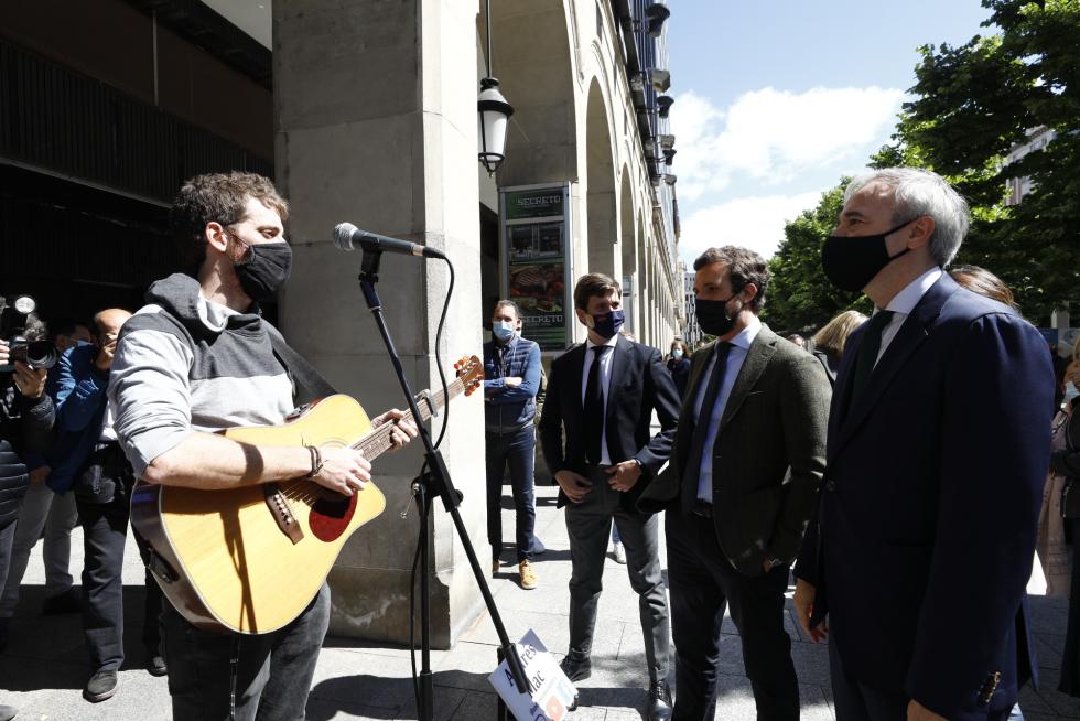 Pablo Casado en Zaragoza