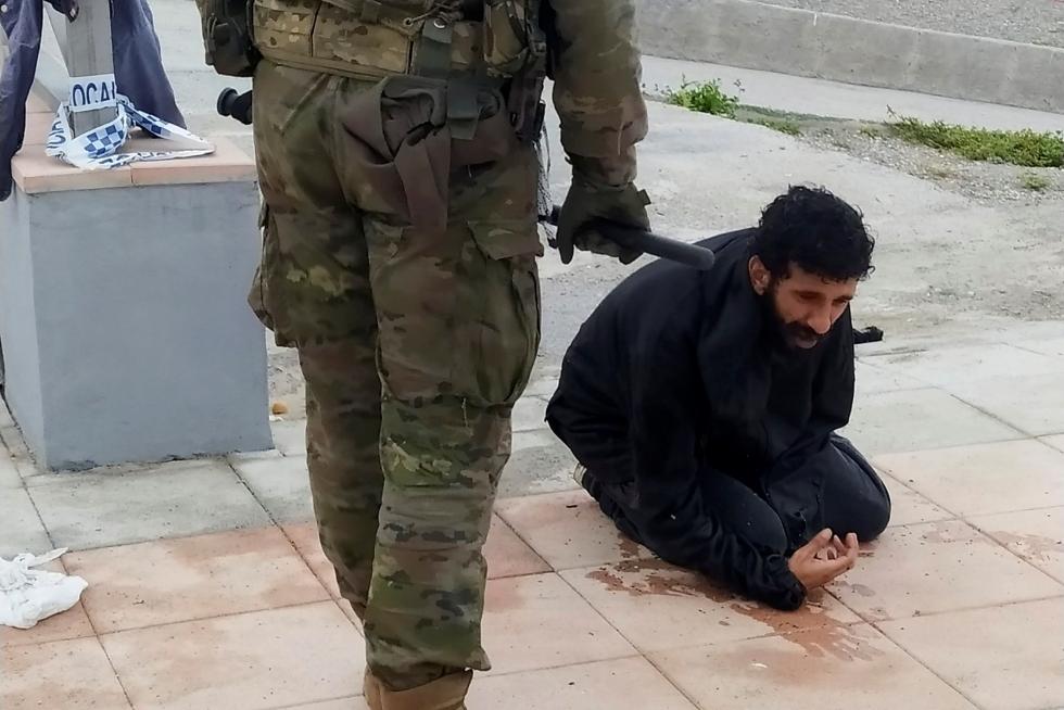 El Ejército de tierra se despliega en Ceuta ante la llegada masiva de migrantes.