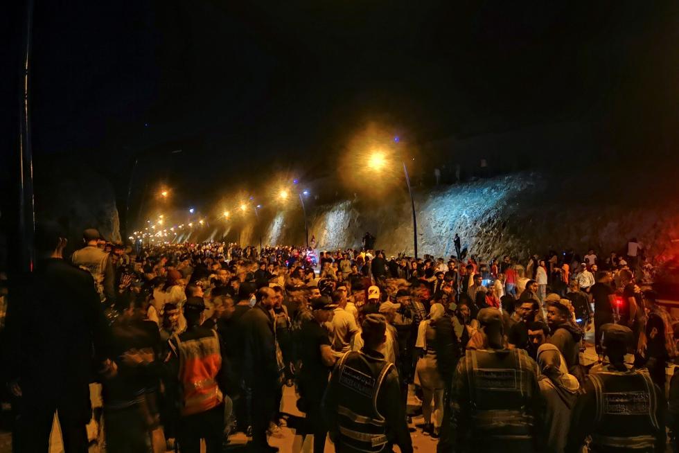 Llegada masiva de migrantes a Ceuta.