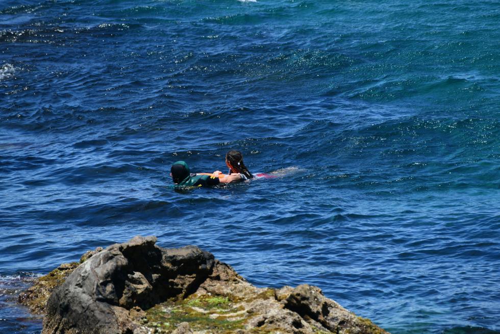 Llegada masiva de migrantes a Ceuta.