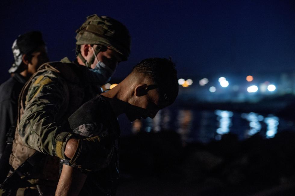 Unos 8.000 migrantes entran en Ceuta en dos días de crisis