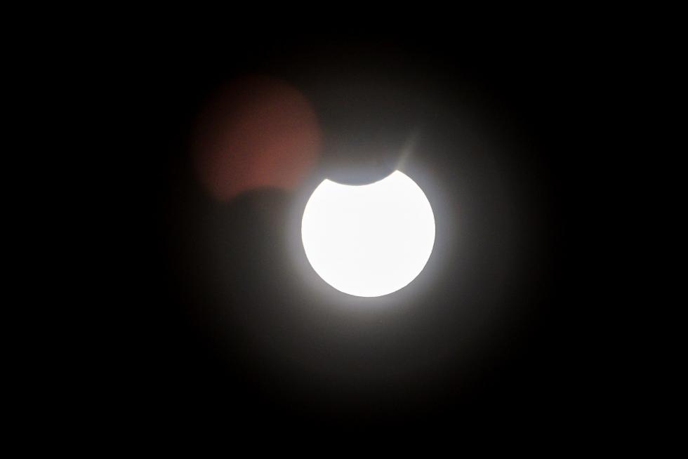 El eclipse solar será solo parcial en España y mayor cuanto más al norte