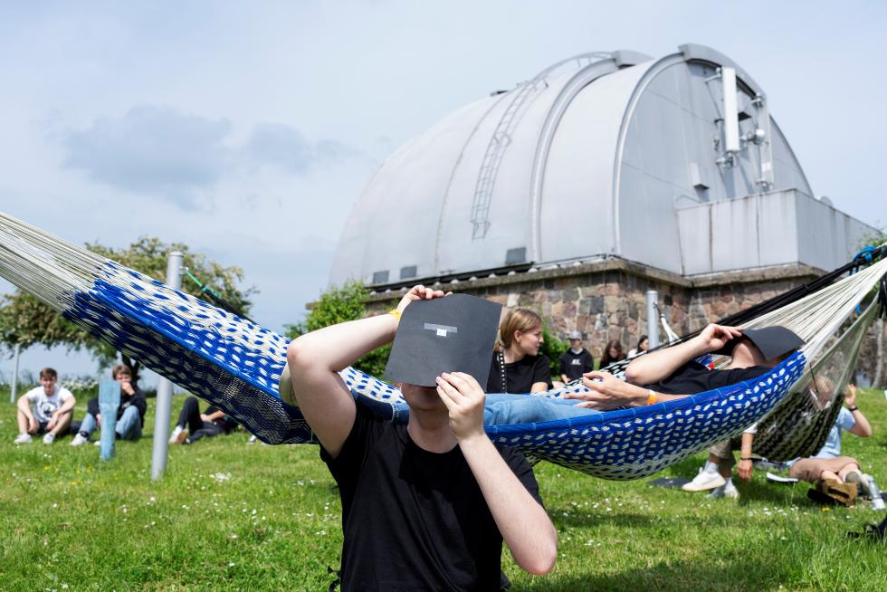 Partial solar eclipse in Denmark