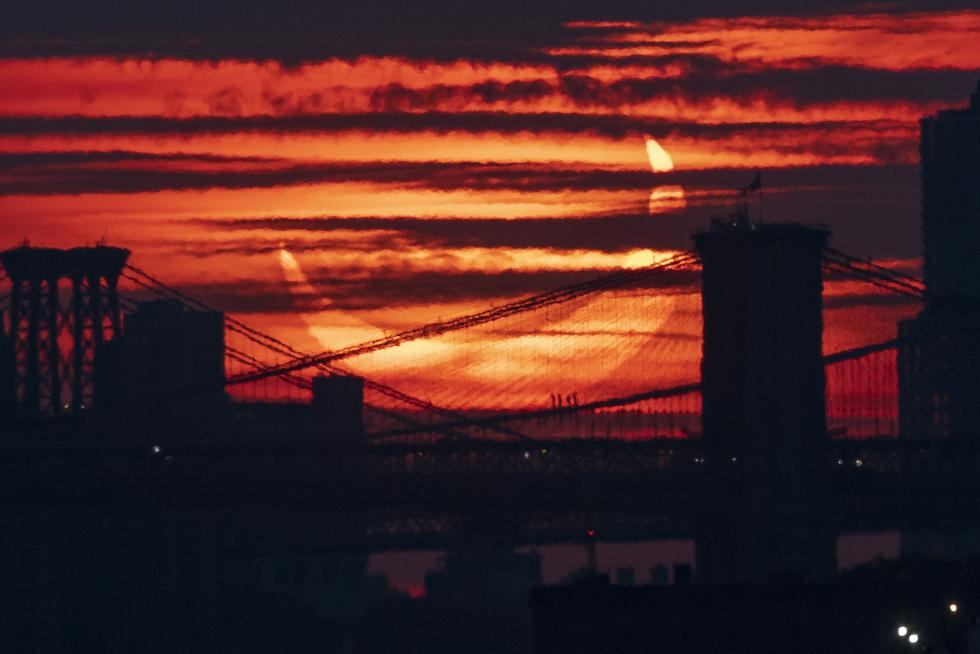 Partial Solar Eclipse in New York