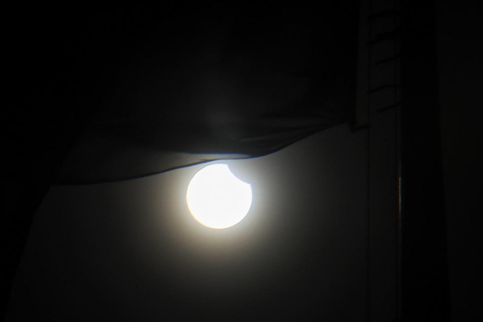 Partial solar eclipse in Ukraine.