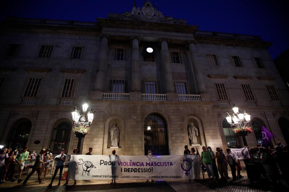 Concentraciones en diferentes ciudades de España contra la violencia machista