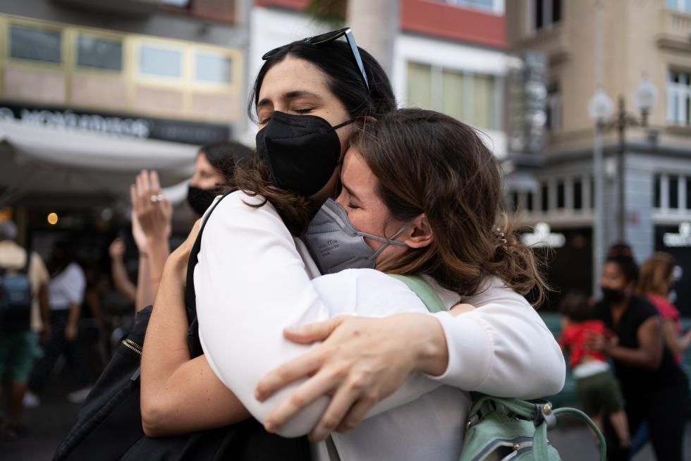 Concentraciones en diferentes ciudades de España contra la violencia machista