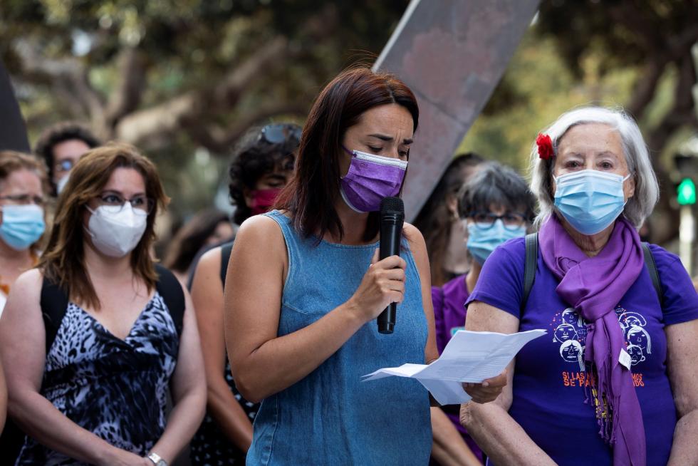 Concentraciones en diferentes ciudades de España contra la violencia machista