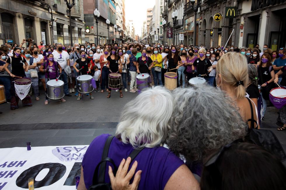 Concentraciones en diferentes ciudades de España contra la violencia machista