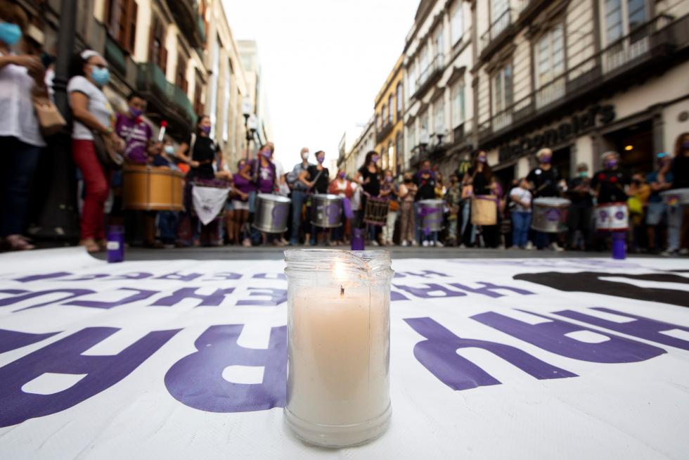Concentraciones en diferentes ciudades de España contra la violencia machista