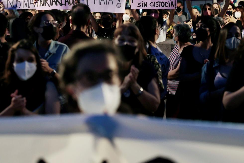 Concentraciones en diferentes ciudades de España contra la violencia machista