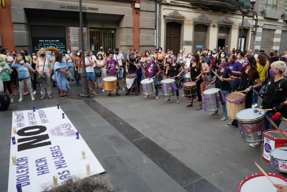 Concentraciones en diferentes ciudades de España contra la violencia machista