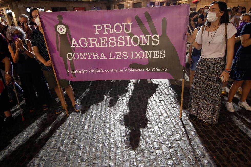 Concentraciones en diferentes ciudades de España contra la violencia machista