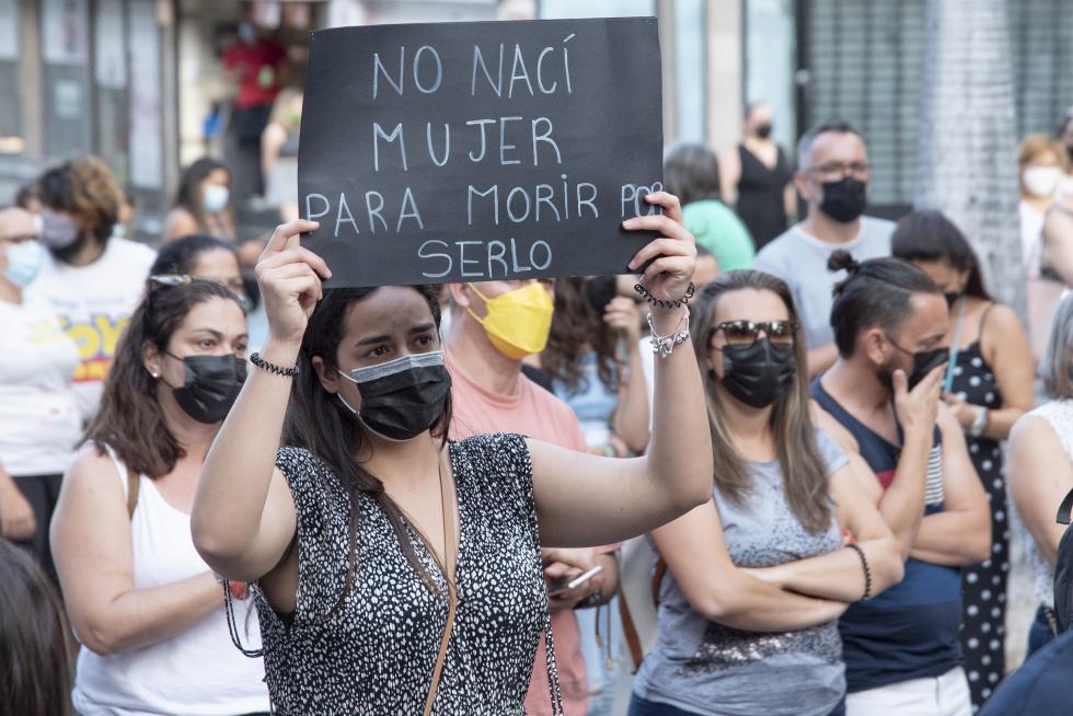 Concentraciones en diferentes ciudades de España contra la violencia machista